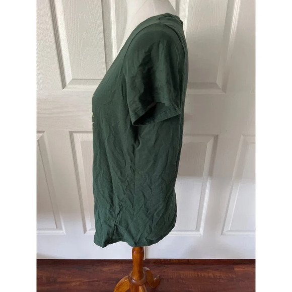 University South Florida Jr Womens T Shirt Sz XL 15 Tampa Bulls Green College - Picture 4 of 9